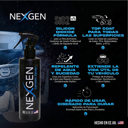 NEXGEN Ceramic | Tecnología Nano Cerámica De Alto Brillo